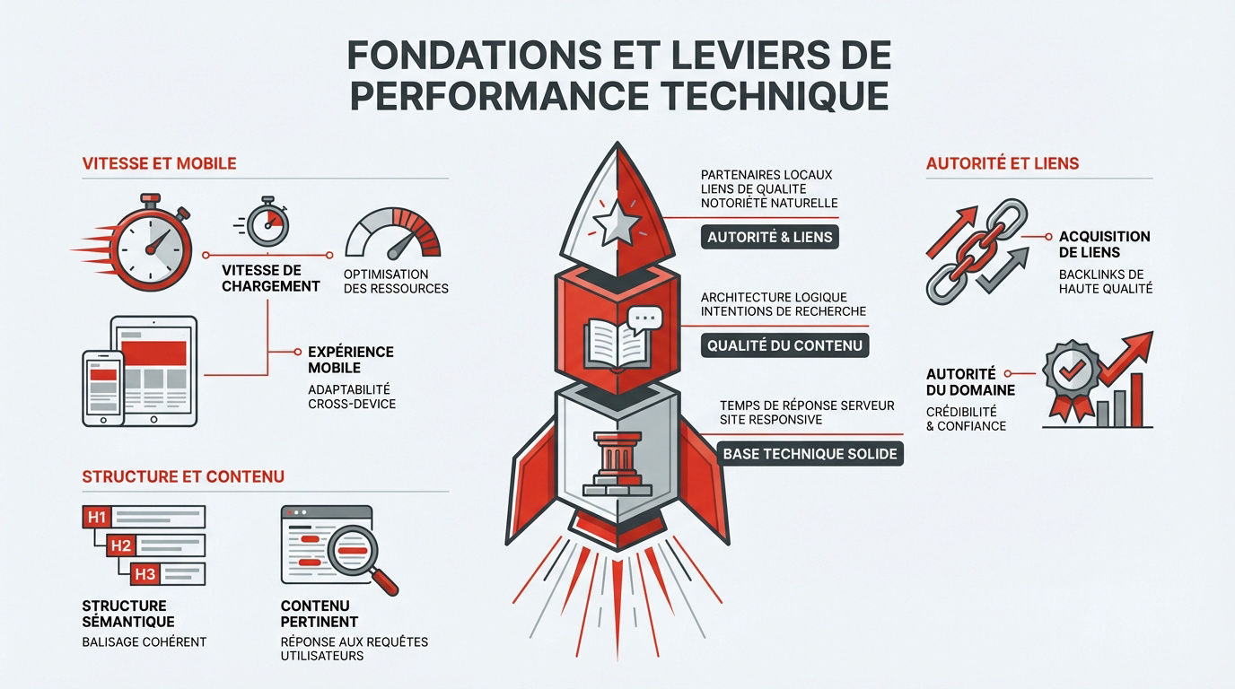 Optimisation technique et performance SEO pour le marché suisse