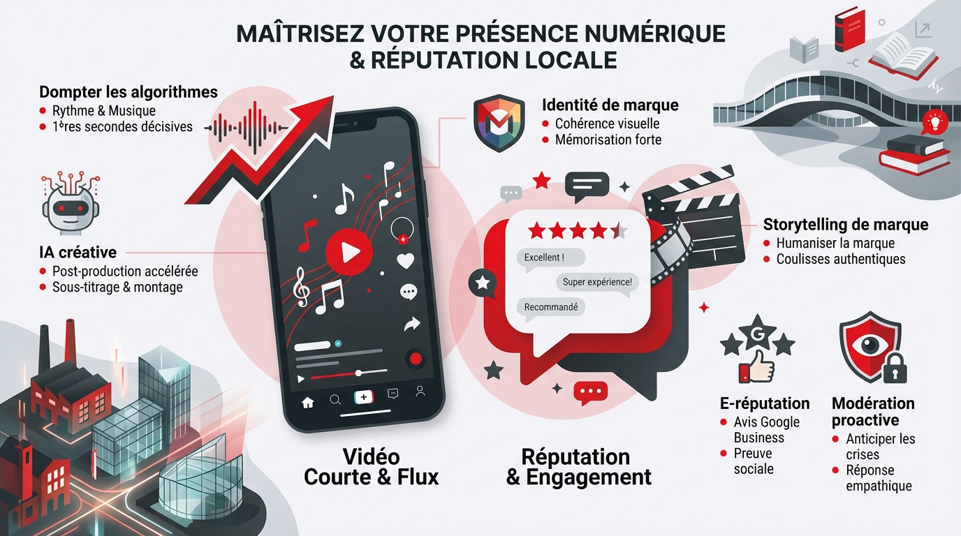 Gestion de l'e-reputation et identité de marque locale à Lausanne